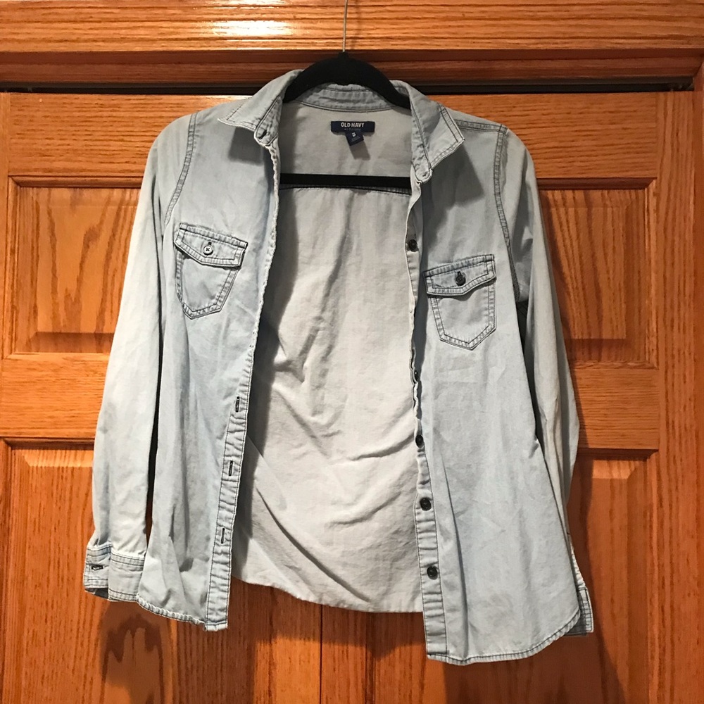 Old Navy denim shirt